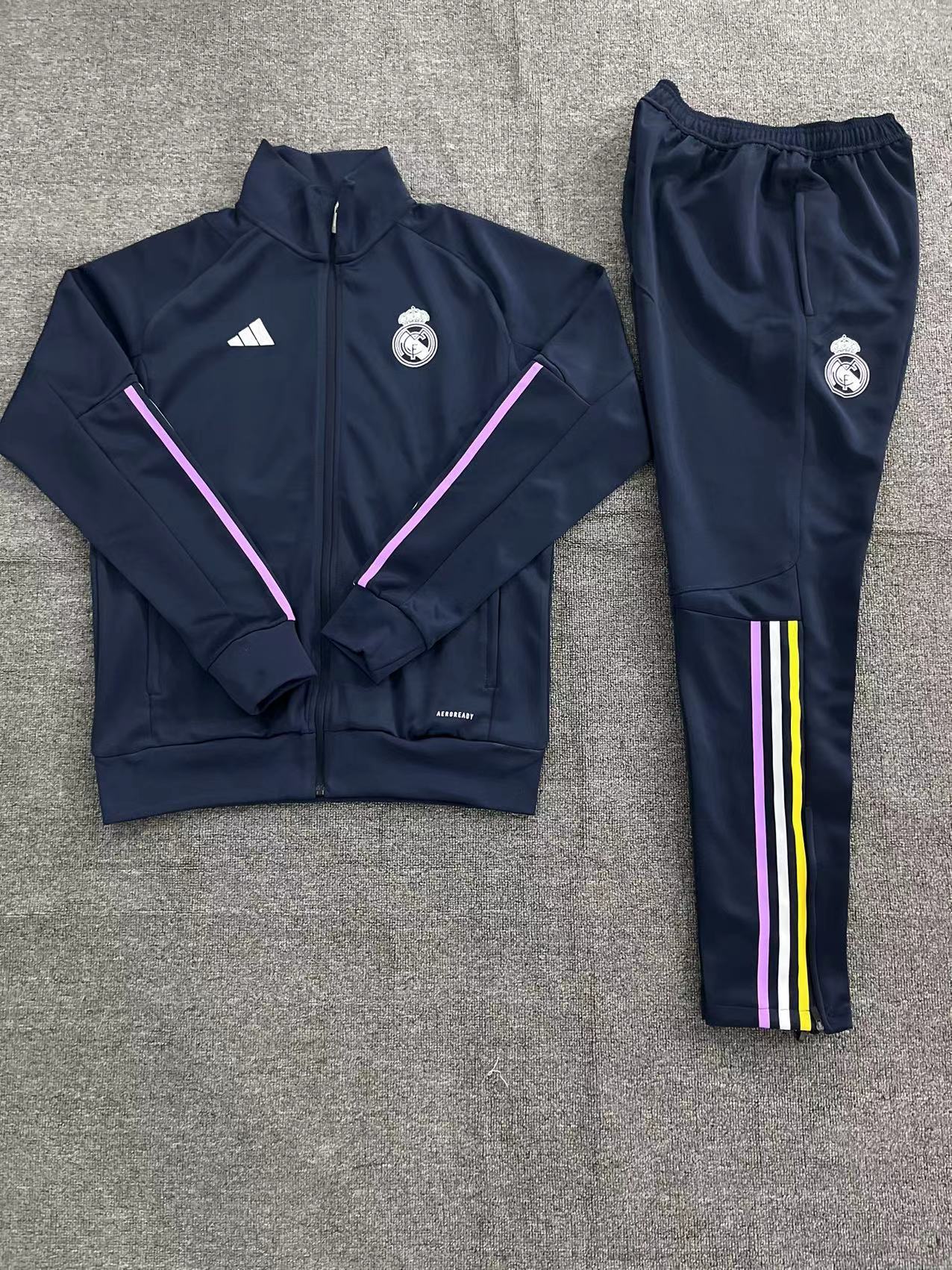 23-24 season Real Madrid jacket suit