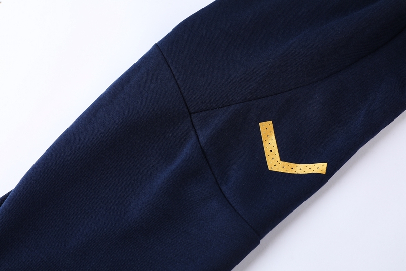 2022 italy home dark blue jacket suit
