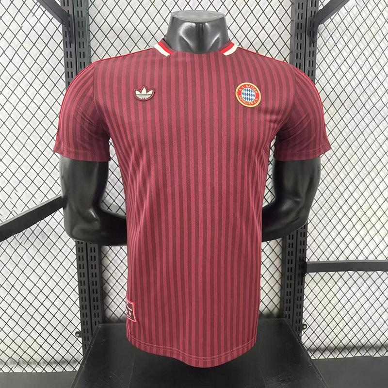 Player 2025-26 Bayern Munchen Retro Football jersey