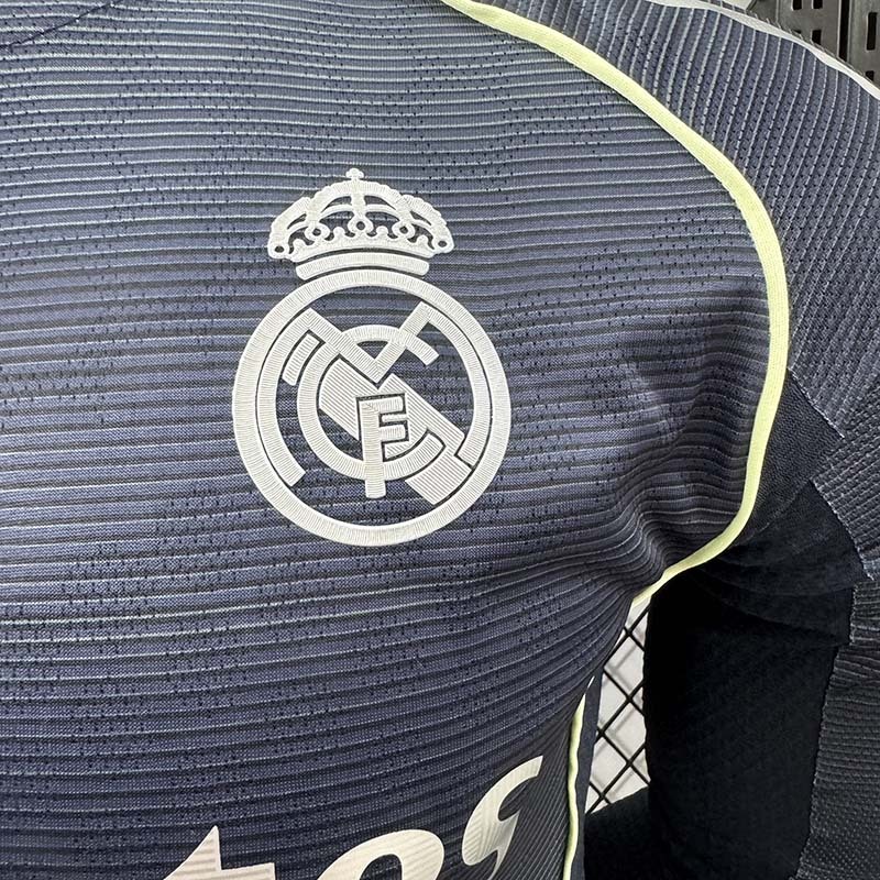 Player 2025-26 Real Madrid Away Long sleeves Football jersey
