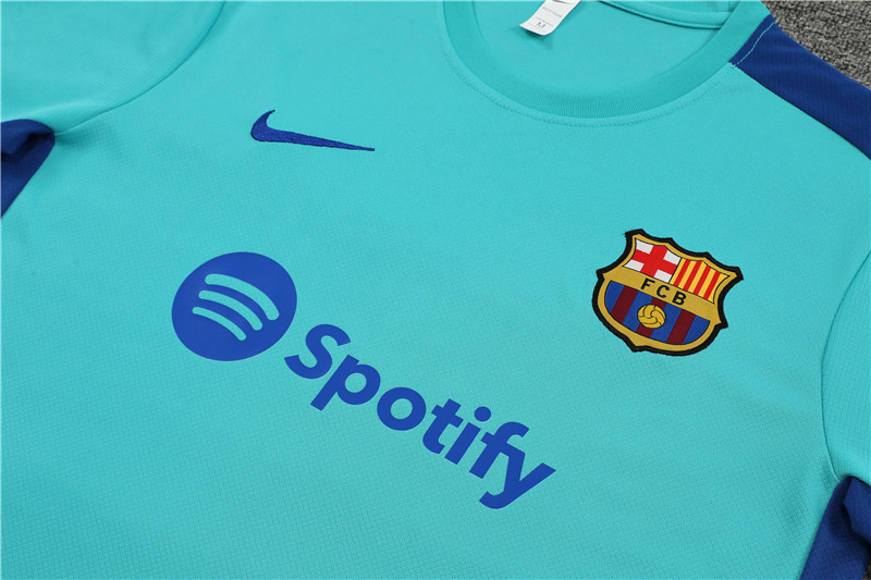23-24 Barcelona short-sleeved training clothes