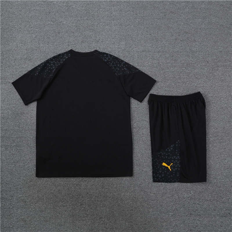 23-24-Short-sleeved training suit Marseille black