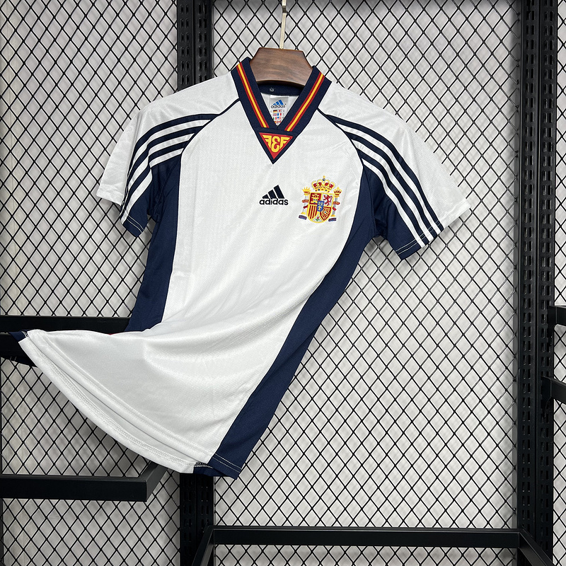 Retro 1998 Spain Away retro Football jersey