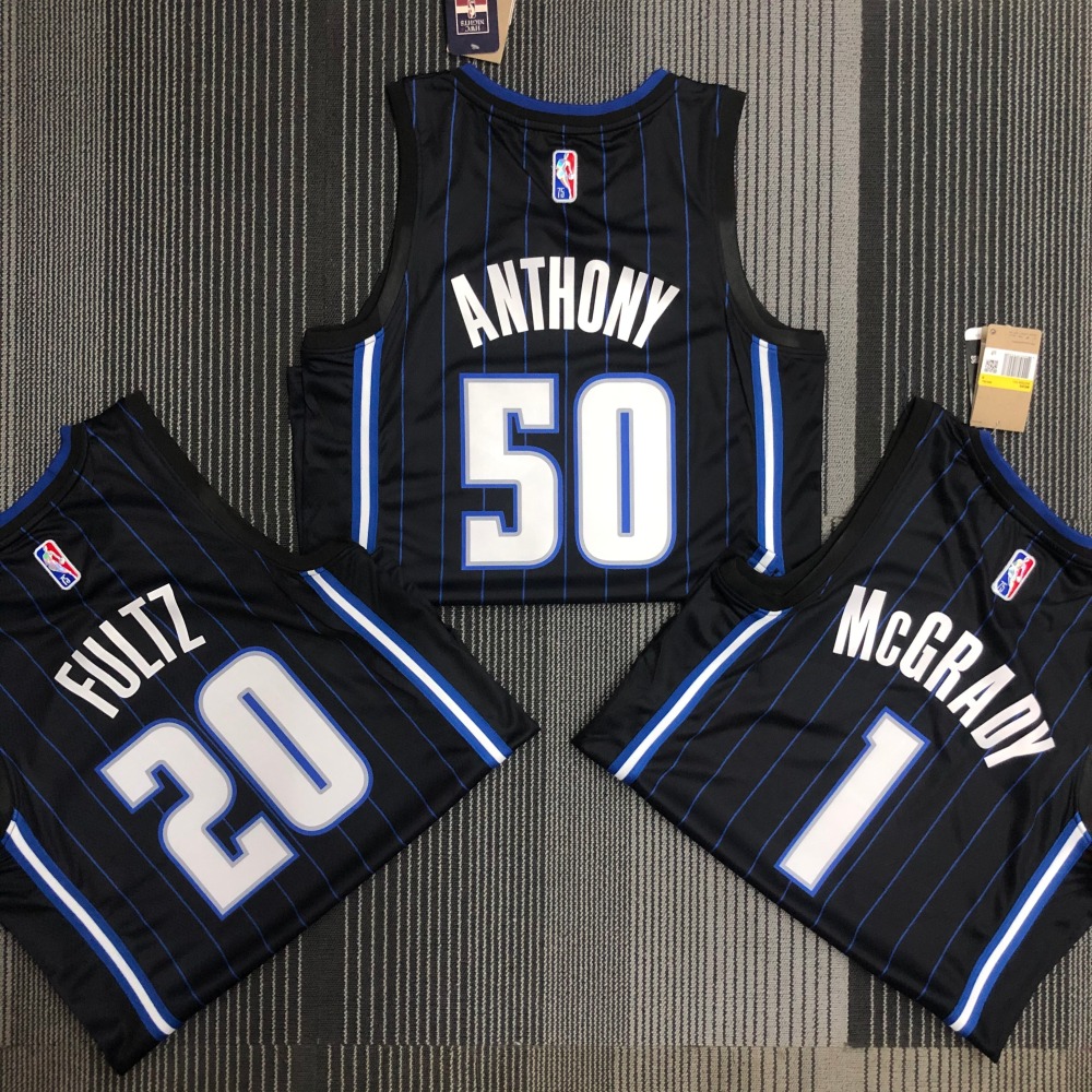 75th Anniversary Orlando Magic Black 50 Anthony