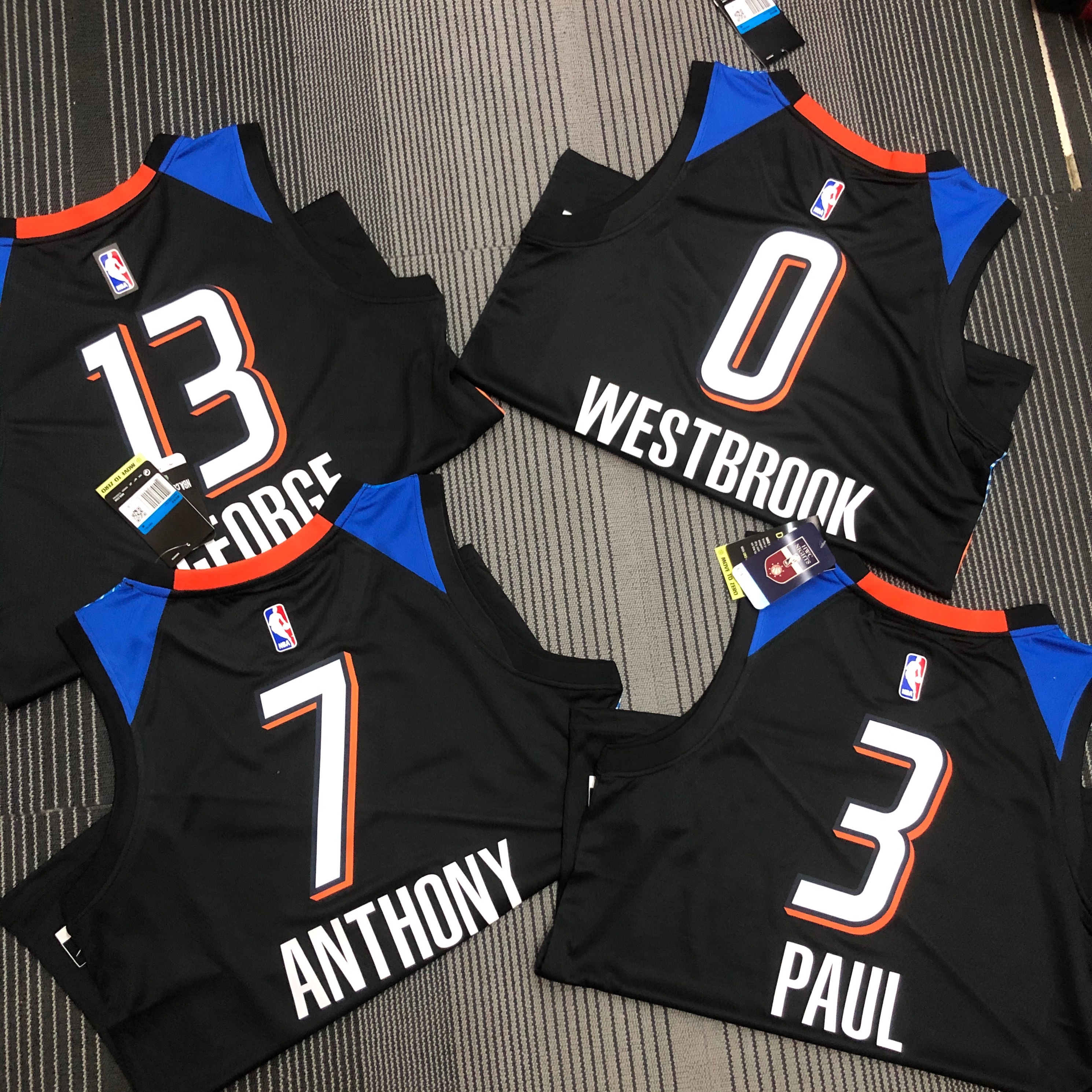 21 Season Oklahoma City Thunder City Edition 0 Westbrook