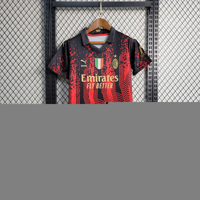 23-24 kids AC Milan 3rd away game