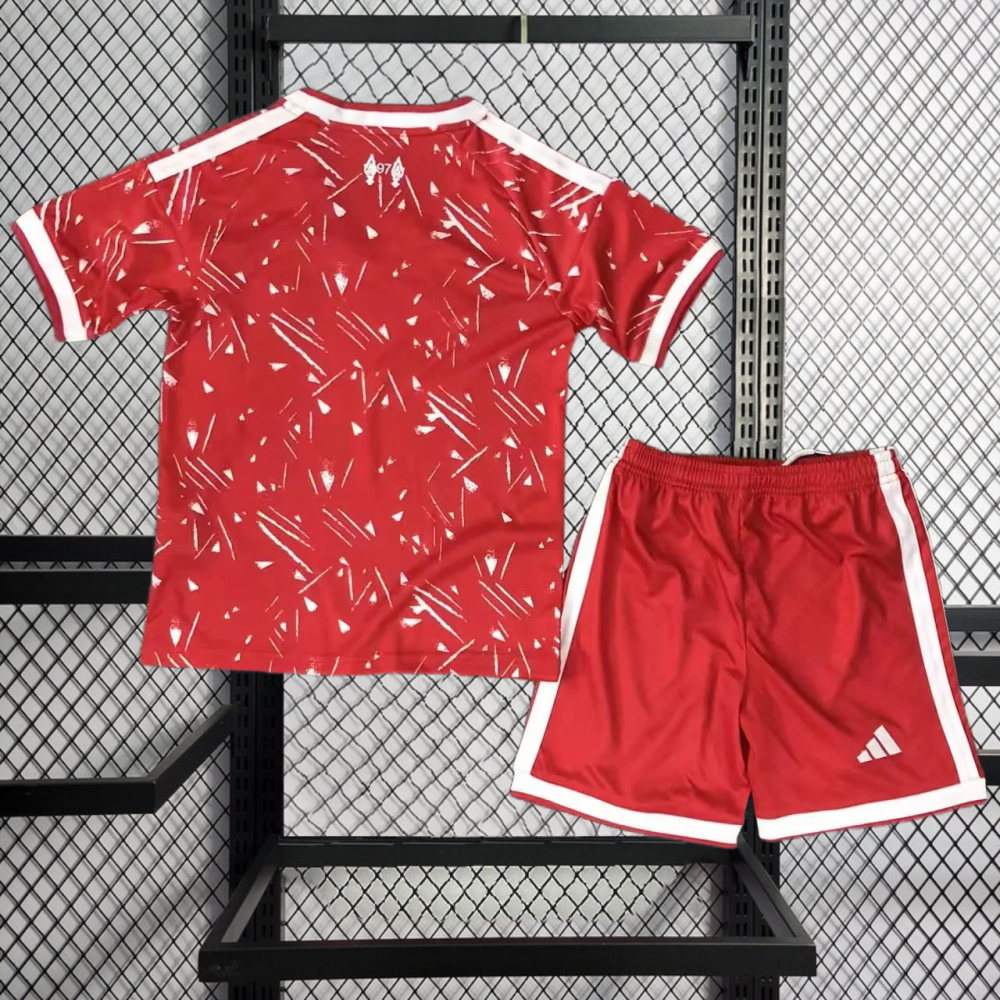 2026-27 Liverpool Home Kids Football jersey