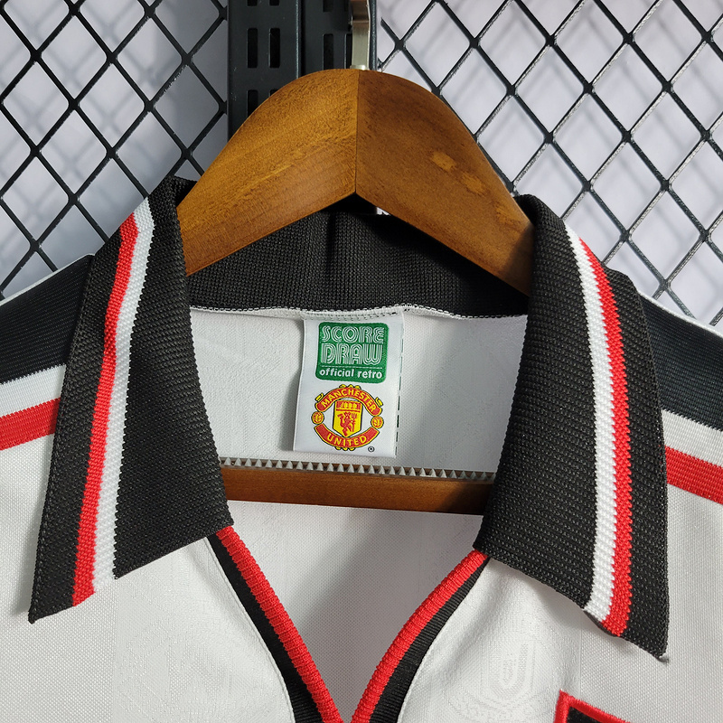 Retro 1997-99 Manchester United BECKHAM GIGGS KEANE SHERINGHAM Football jersey retro