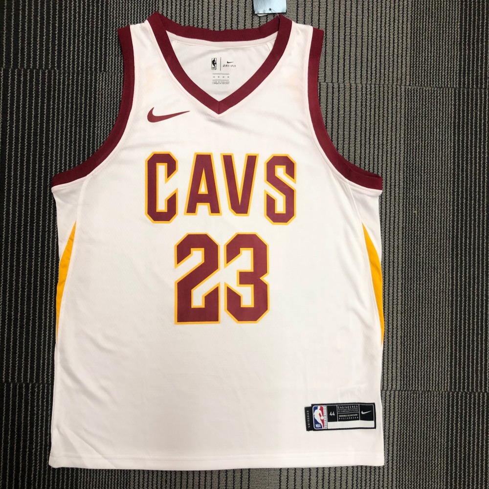 Cleveland Cavaliers White 23 James