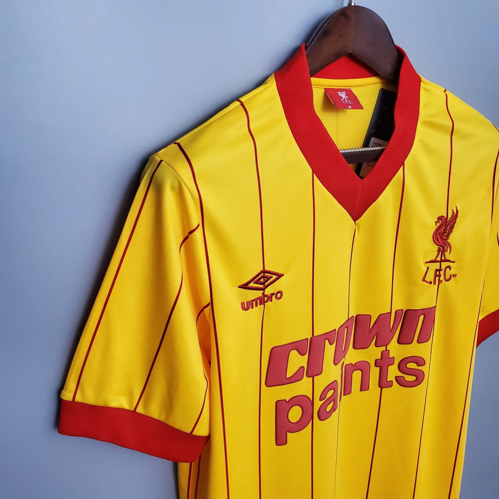1984 Liverpool Away Retro Jersey Football jersey retro