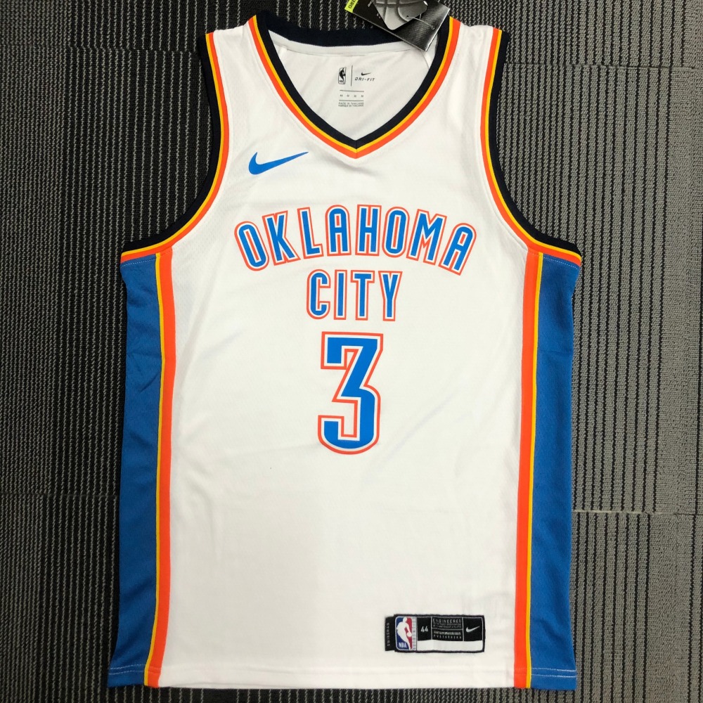 Oklahoma City Thunder White 3 Paul