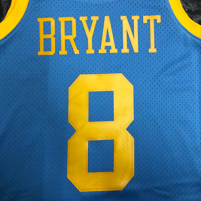 2001-02 NBA Lakers 8 BRYANT Basketball Jersey