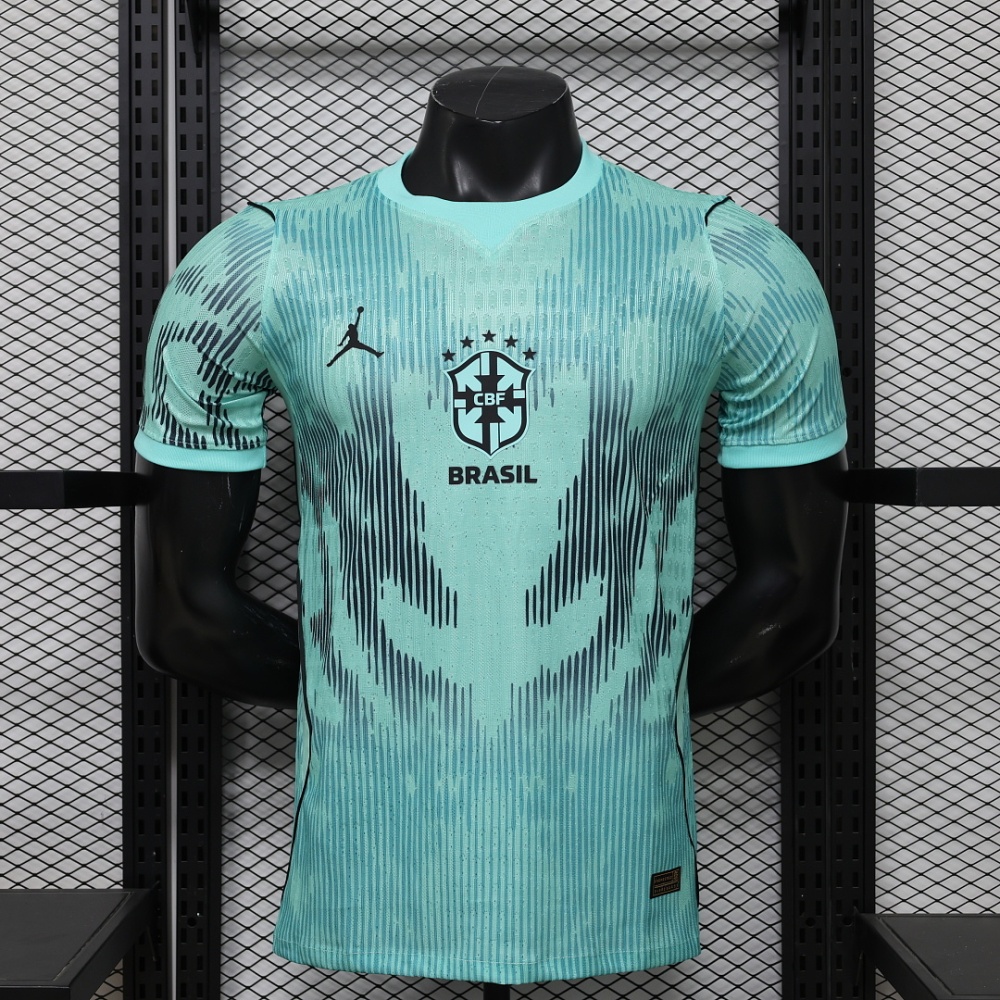 Player 2026 Brazil Goalkeeper Football jersey