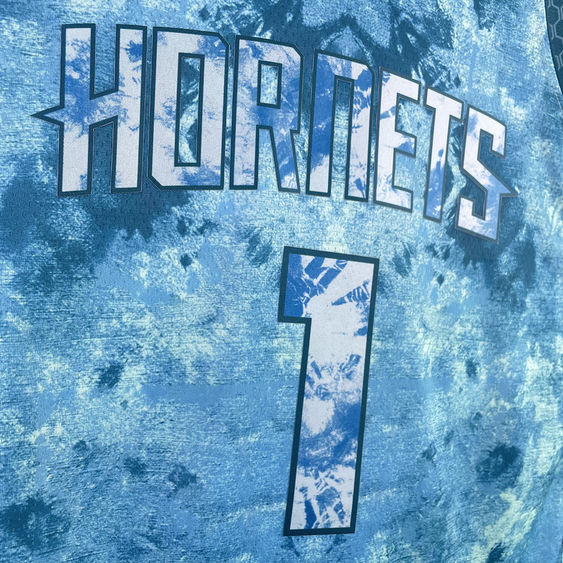 2023 NBA Charlotte Hornets (1 BALL) Basketball Jersey