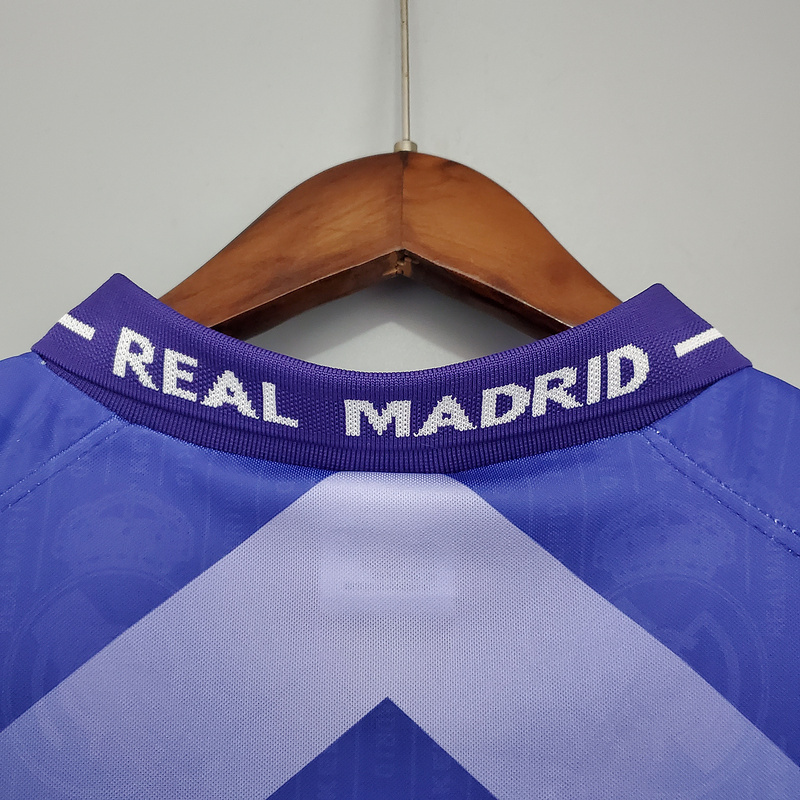 Retro 96-97 Real Madrid away   Football jersey retro