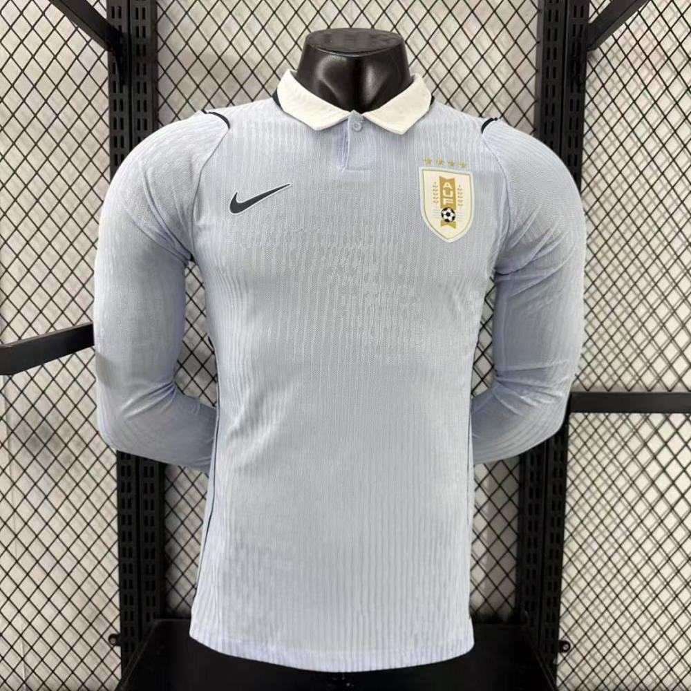 Player 2026 Uruguay Home Long Sleeve Football jersey
