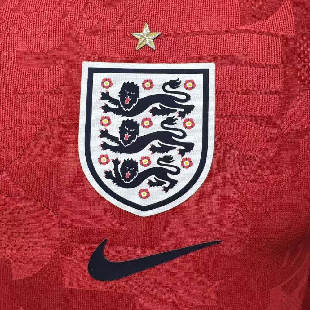 Player 2026 England Away Long sleeves Football jersey