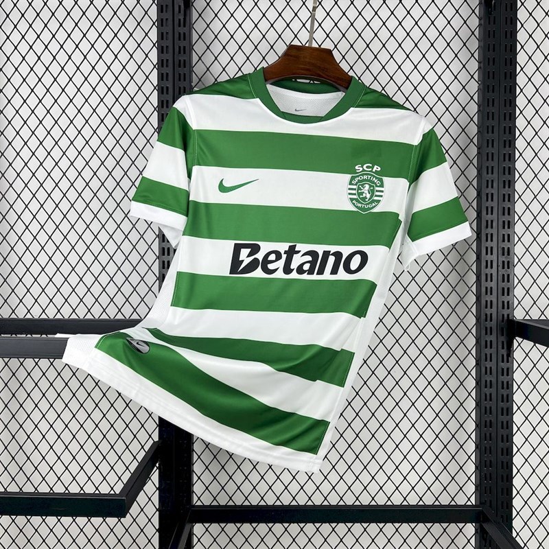 2025-26 Sporting Lisbon home stadium Football jersey