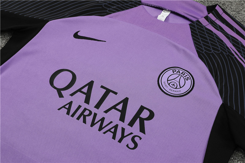 23-24 psg training short sleeve suit