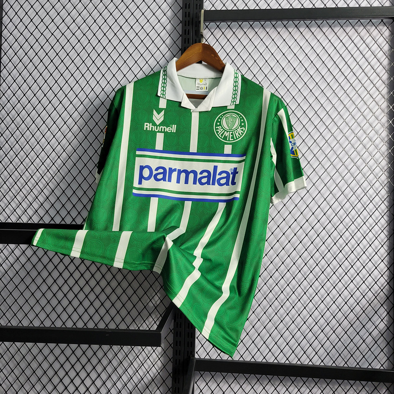 Retro 93-94 Palmeiras home   Football jersey retro