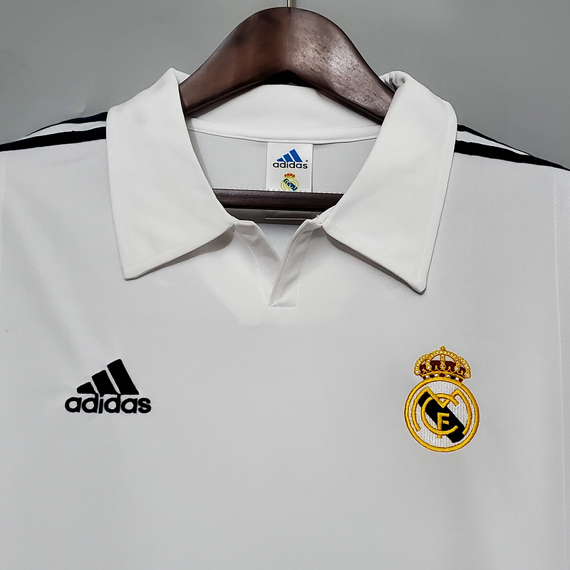 Retro 2002 Real Madrid home Football jersey retro