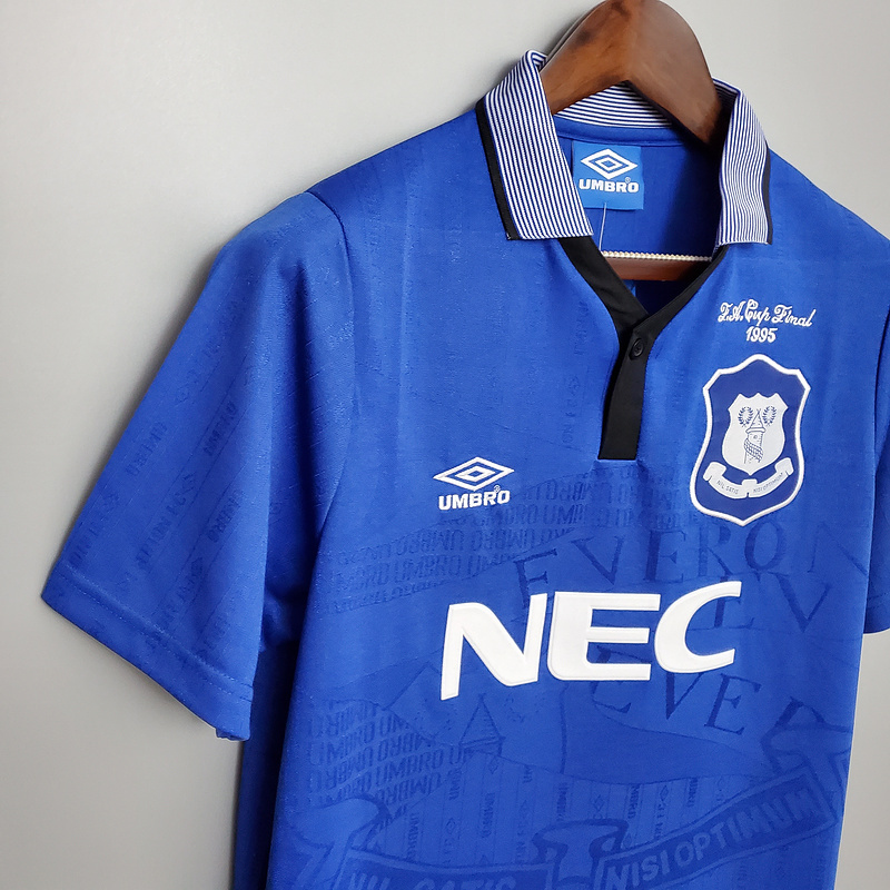 Retro Everton 94-95 home   Football jersey retro
