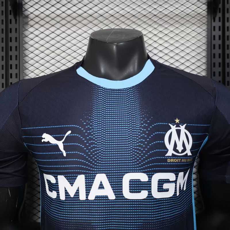 Player 2025-26 Marseille OM Away football jersey
