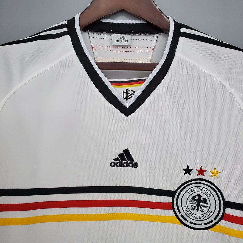 Retro Germany 1998 home MOLLER #7 Klinsmann #18 MATTHAUS #8 Football jersey retro