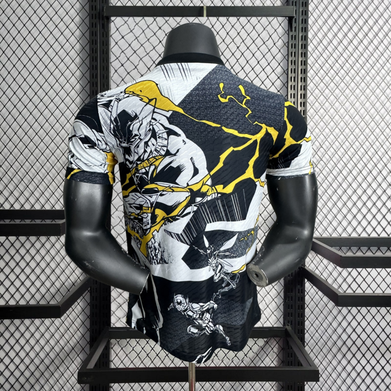 Player 2025-26 Real Madrid Marvel collaboration edition Football jersey