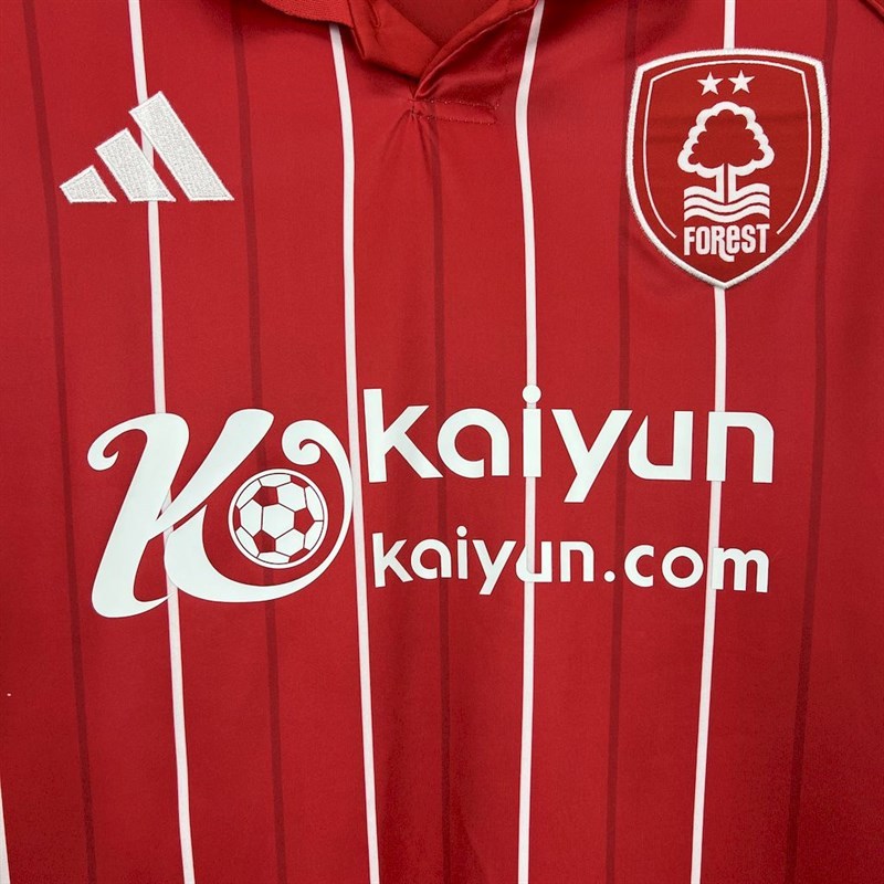 2025/26 Nottingham Forest home Football jersey