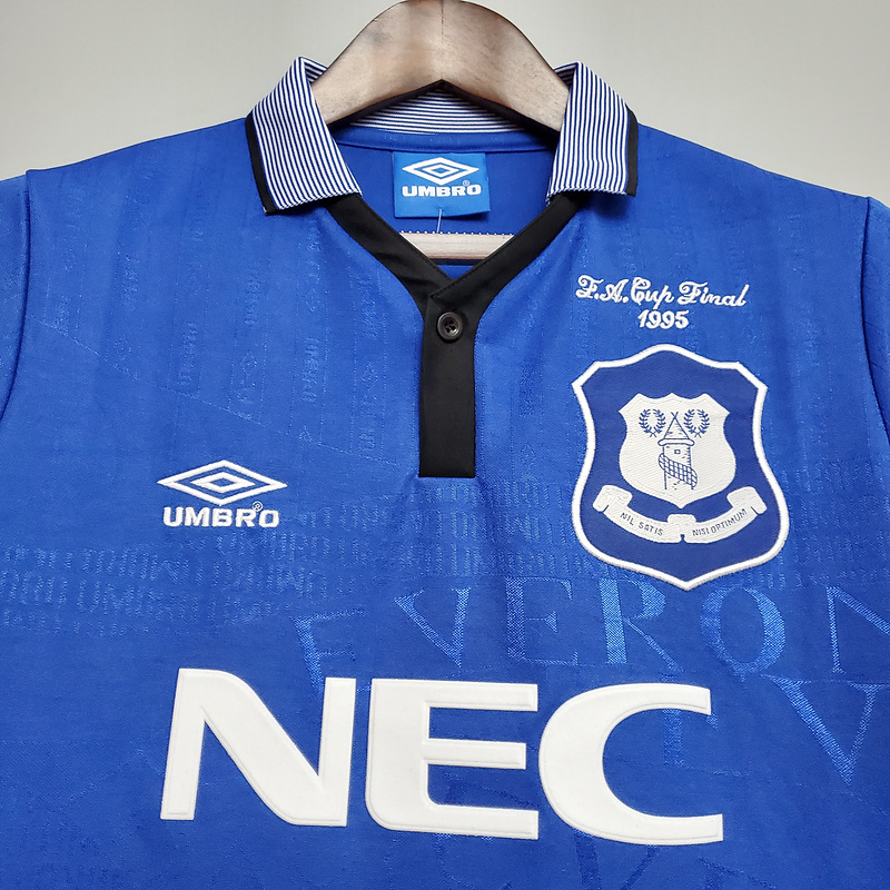 Retro Everton 94-95 home   Football jersey retro