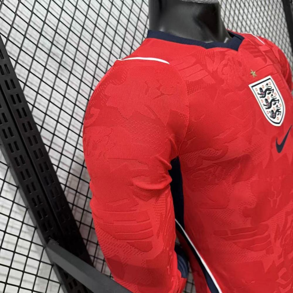 Player 2026 England Away Long sleeves Football jersey