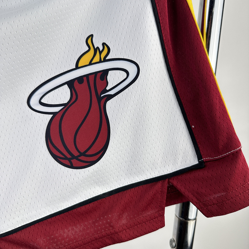 2023 Short NBA Miami Heat Basketball Jersey