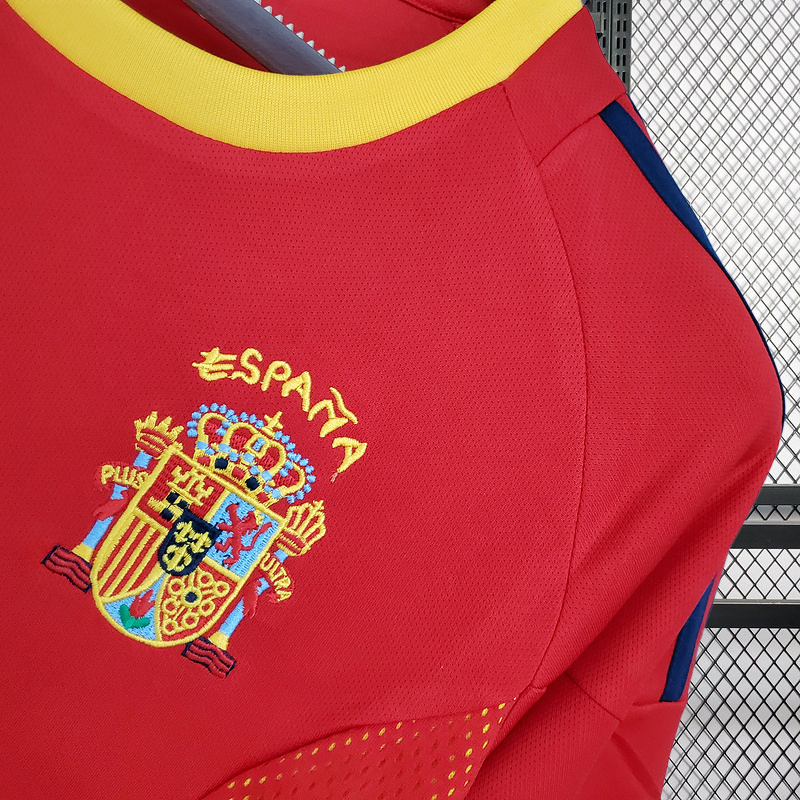 Retro 2002 Spain home retro Football jersey