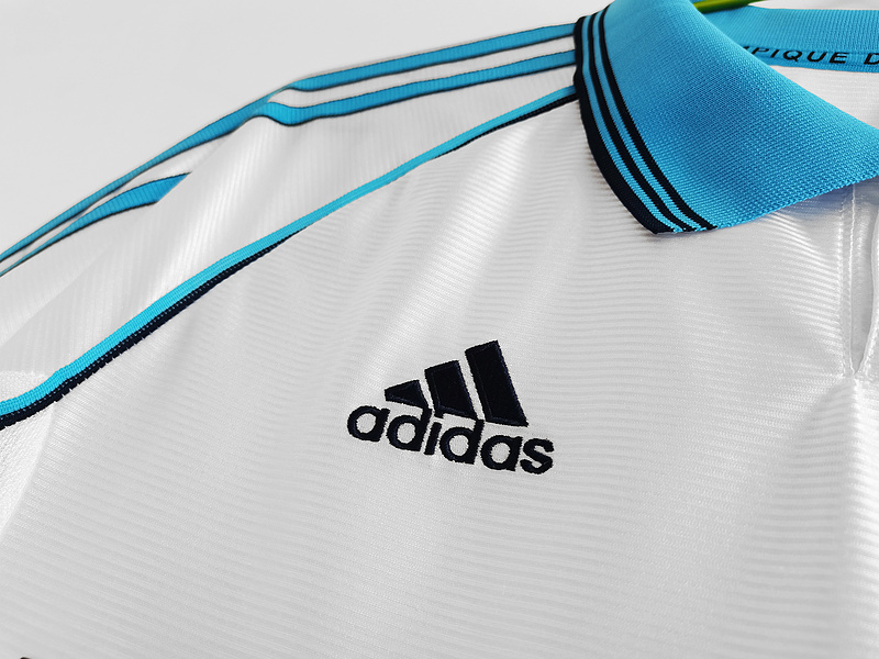 Retro 1998-99 Marseille Home yellow Football jersey retro
