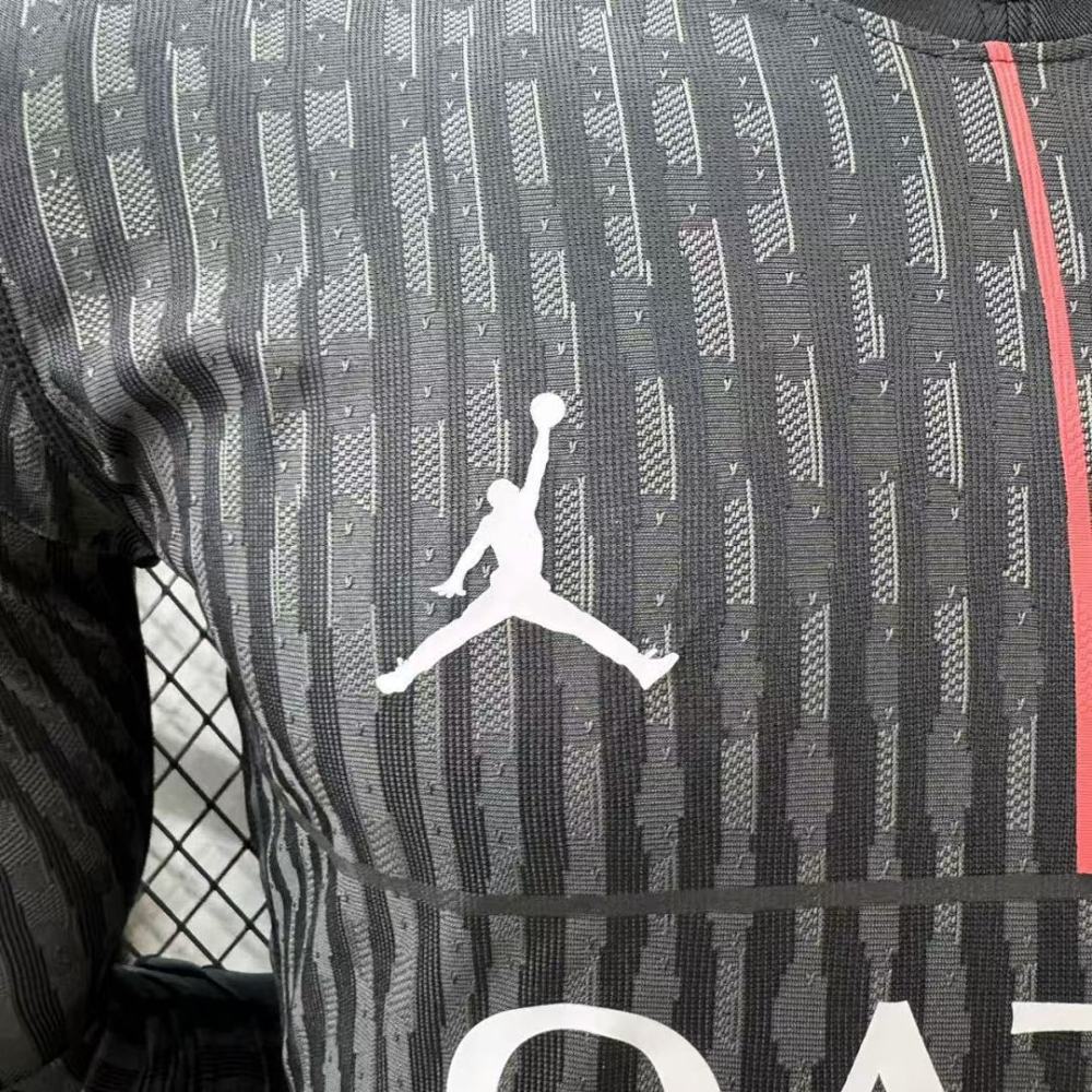 Player 2025-26 PSG Fourth Away Long sleeves Football jersey