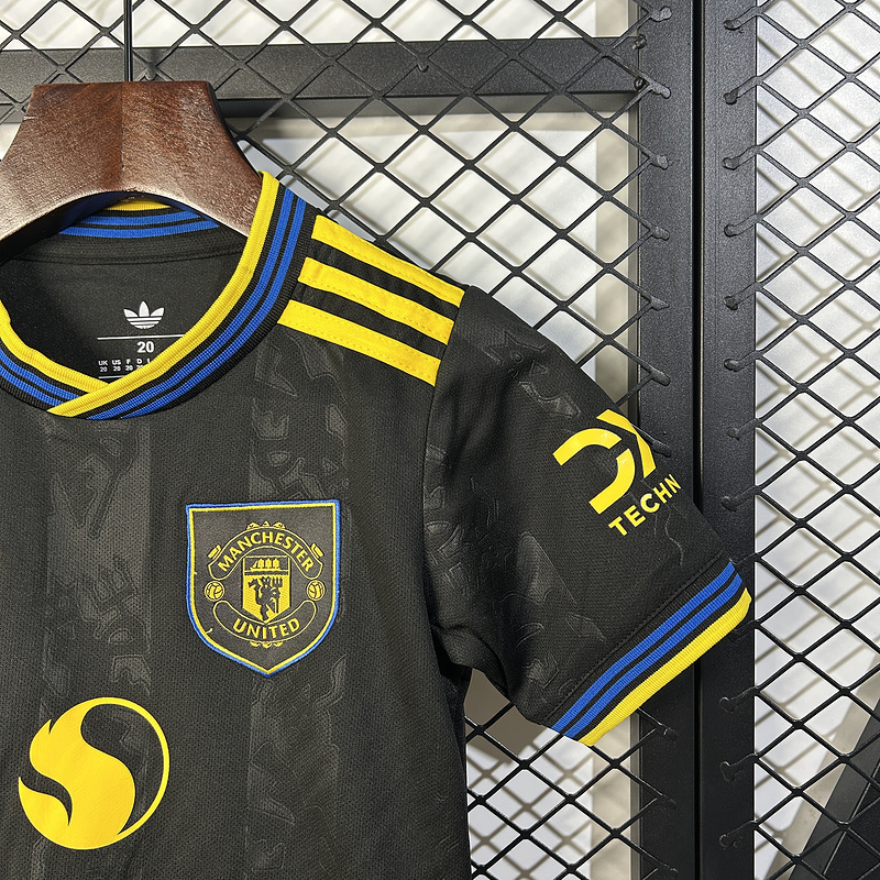 2025-26 Manchester United 2 Away KIDS Football jersey
