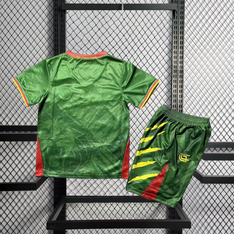 2025-26 Cameroon Home kids Football jersey