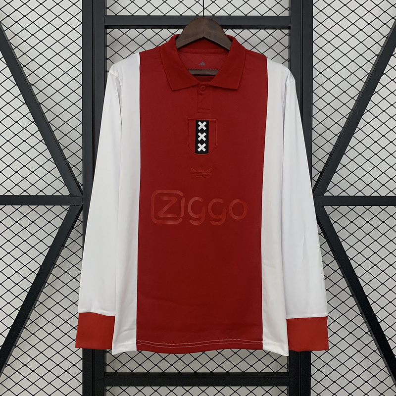 2025-26 Ajax Long Sleeve Commemorative Edition Football jersey