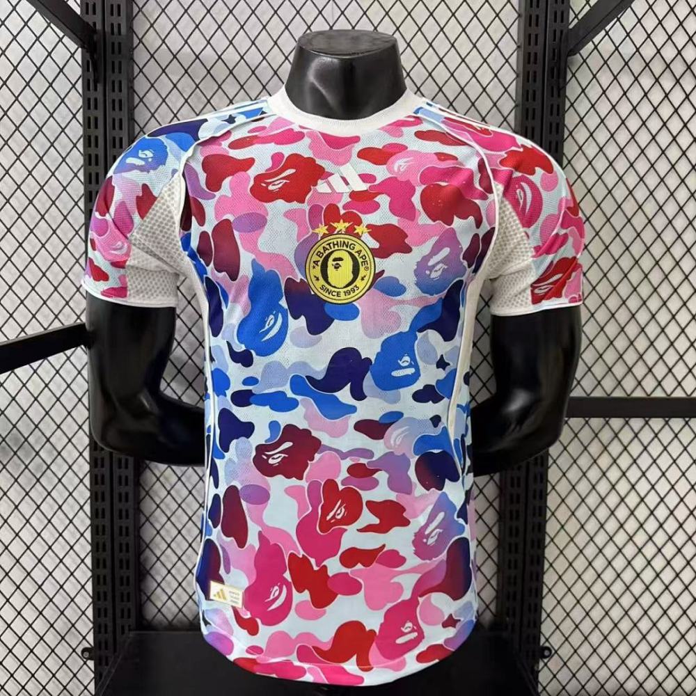 Player 2025-26 A Bathing Ape Special Edition Football jersey