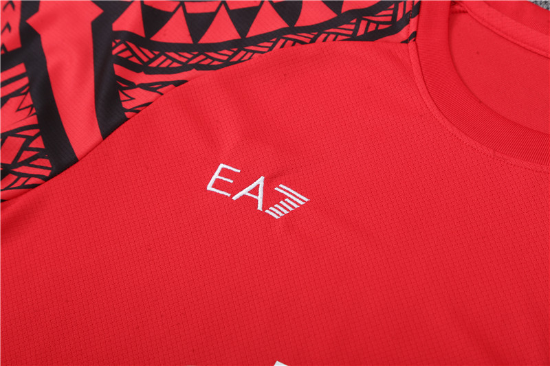 23-24-Short Sleeve Training Jersey Naples Red