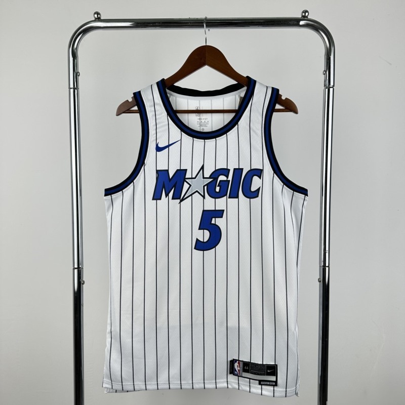 2026 NBA Orlando Magic 5 BANCHERO Basketball Jersey