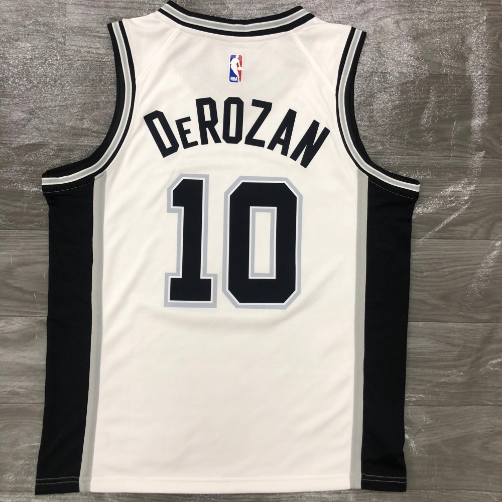 San Antonio Spurs White 10 DeRozan