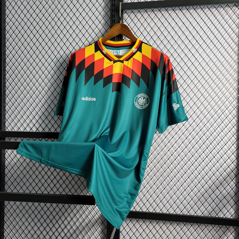 Retro 1994 Germany away   Football jersey retro