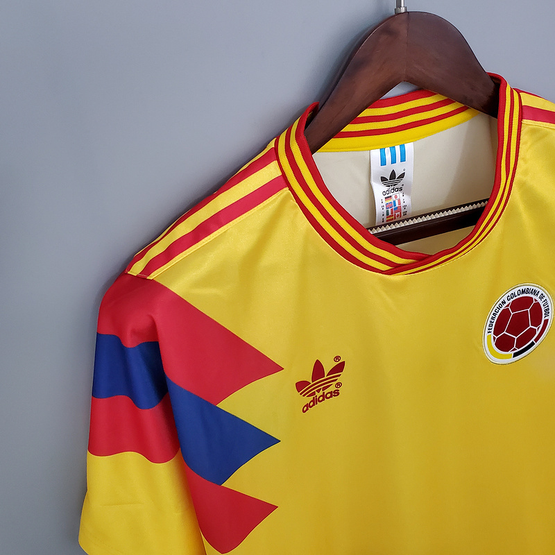 Retro Columbia 1990 home   Football jersey retro