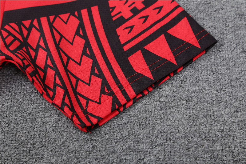 23-24-Short Sleeve Training Jersey Naples Red