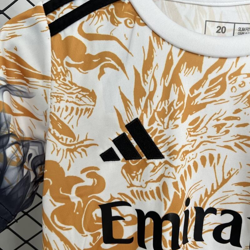 2025-26 Kids Real Madrid Special Edition Size Football jersey