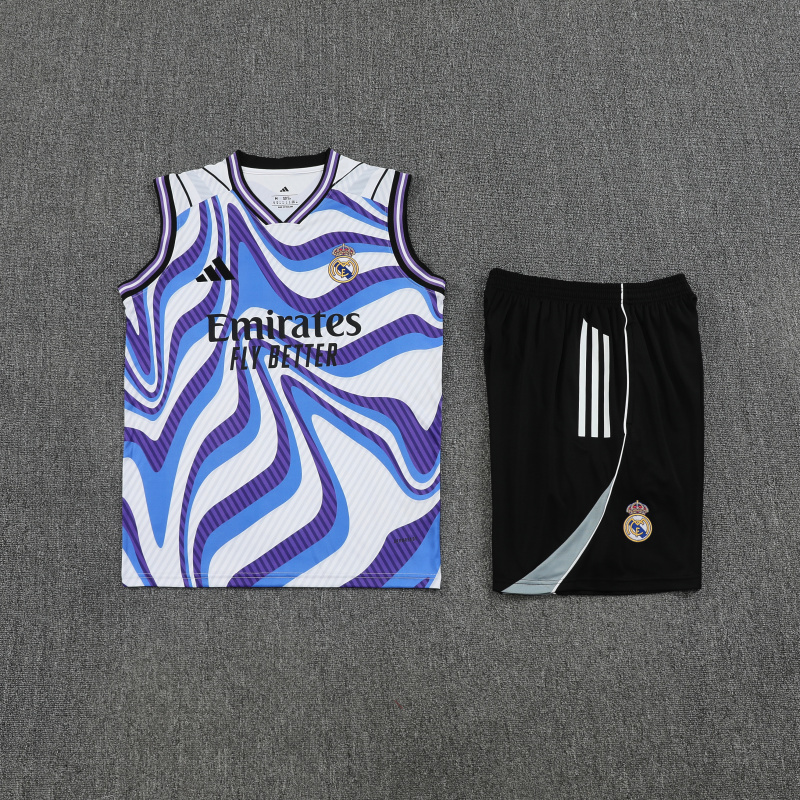 2025-26 Real Madrid Sleeveless Vest Training Wear