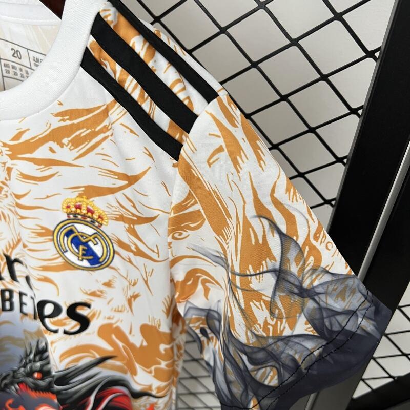 2025-26 Kids Real Madrid Special Edition Size Football jersey