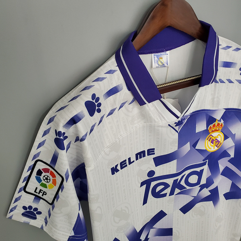 Retro 96-97 Real Madrid third away   Football jersey retro